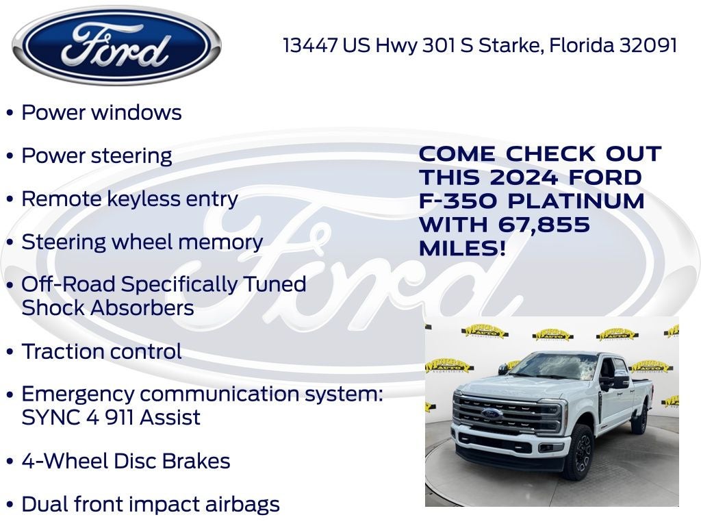 2024 Ford F-350SD Platinum