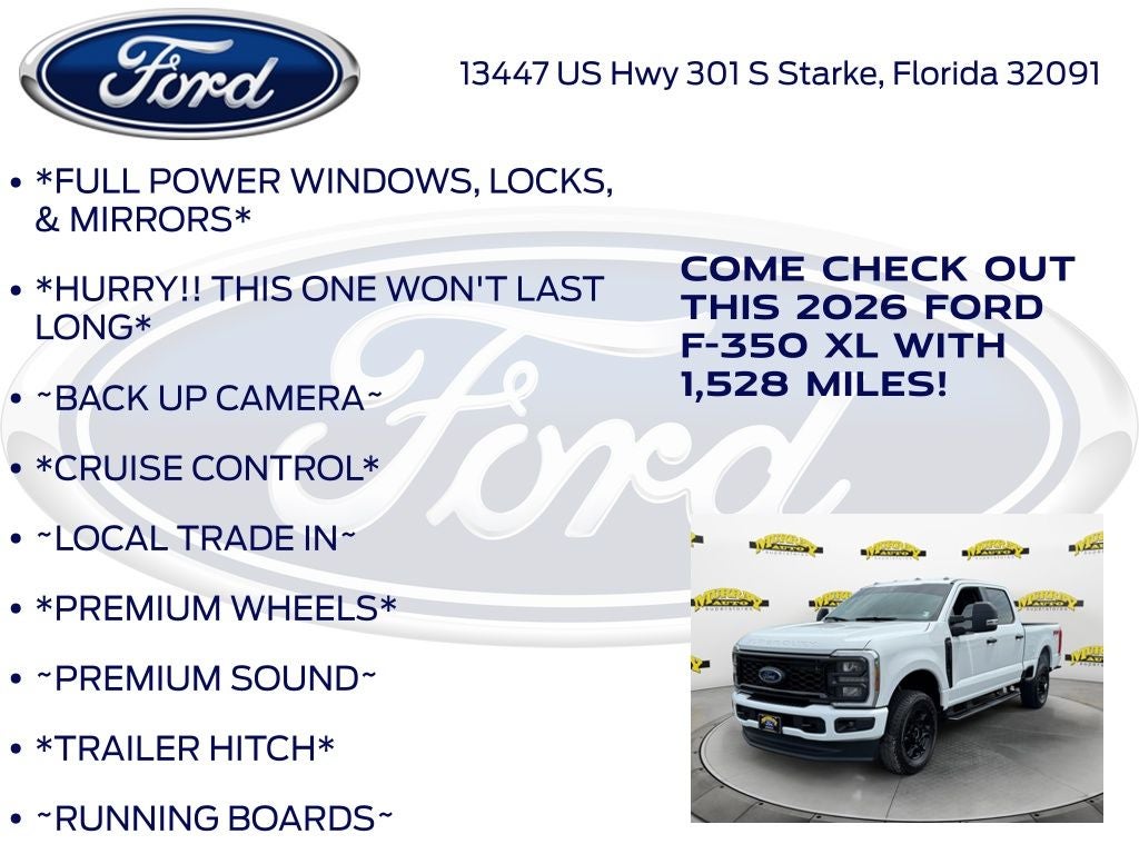 2026 Ford F-350SD XL