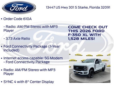 2026 Ford F-350SD XL
