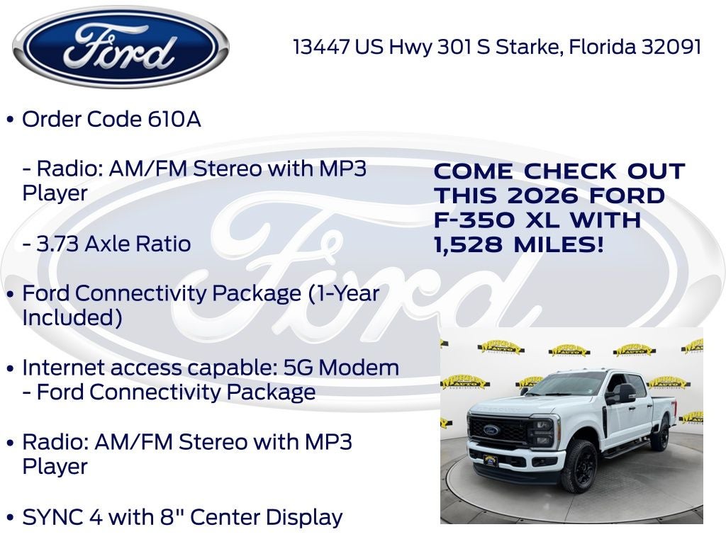 2026 Ford F-350SD XL