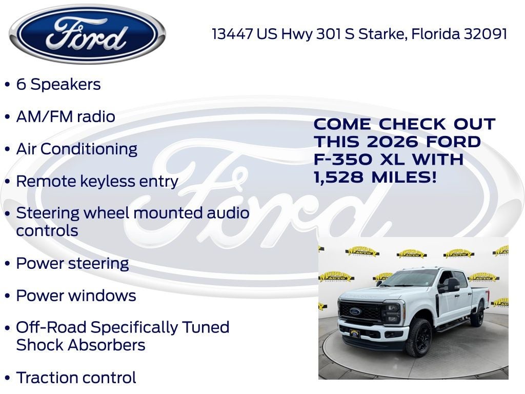 2026 Ford F-350SD XL