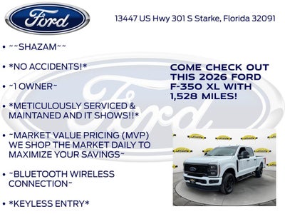 2026 Ford F-350SD XL
