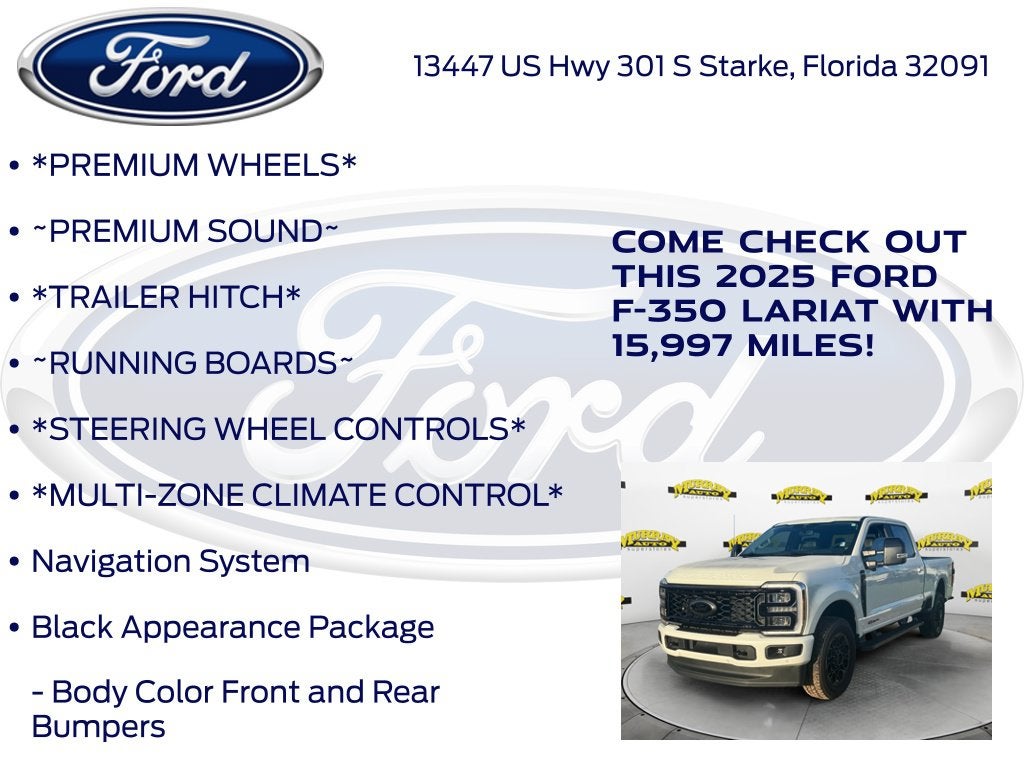 2025 Ford F-350SD Lariat