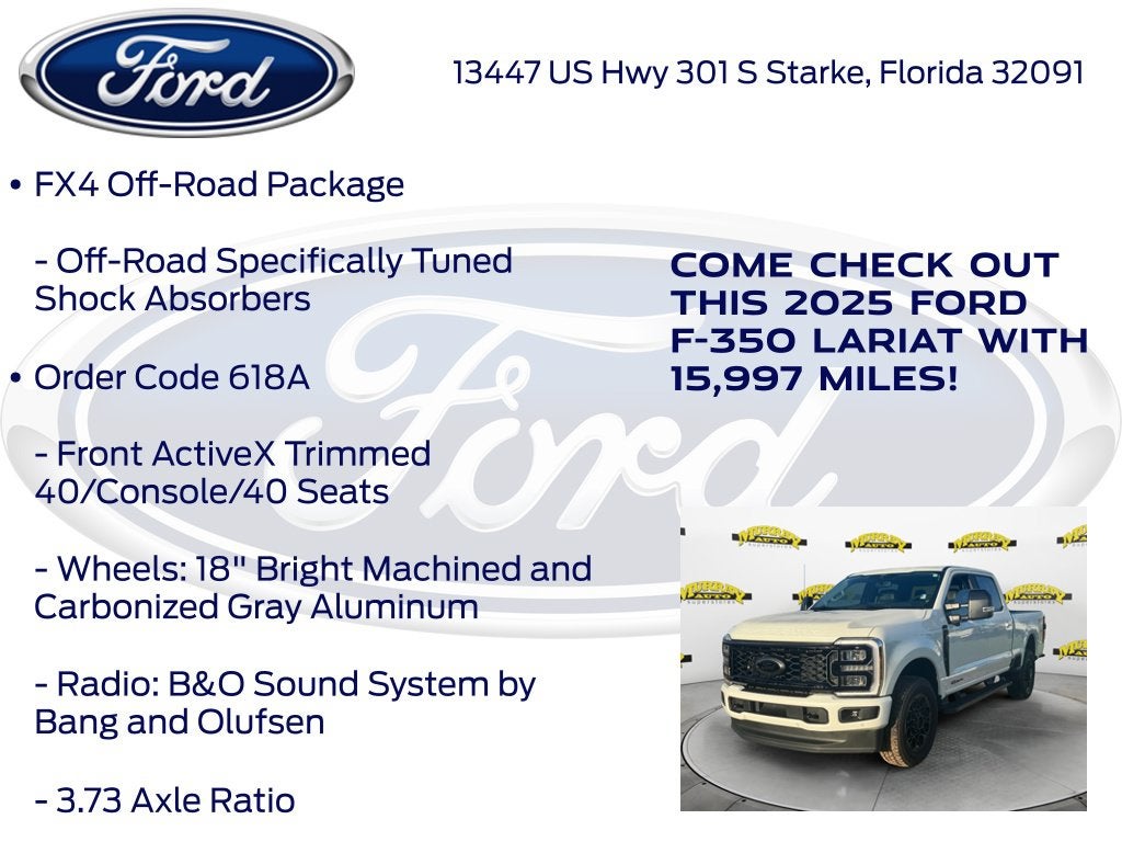 2025 Ford F-350SD Lariat