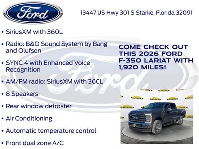 2026 Ford F-350SD Lariat