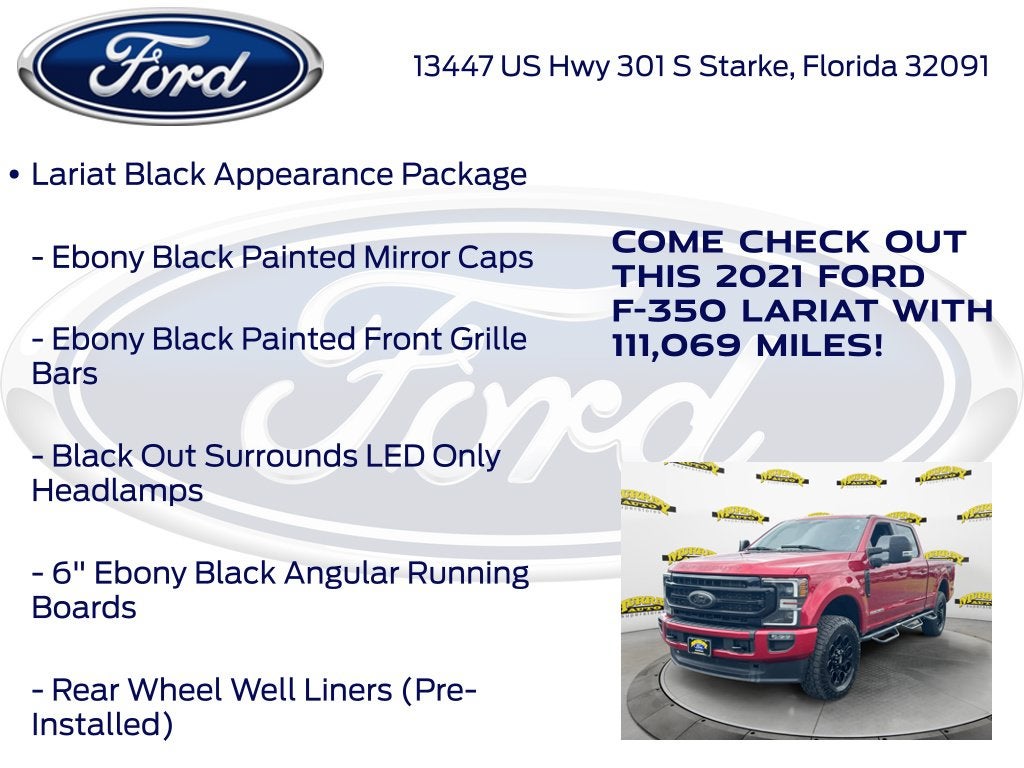 2021 Ford F-350SD Lariat