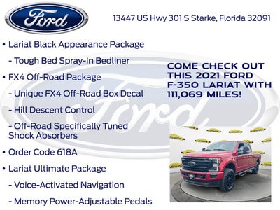 2021 Ford F-350SD Lariat