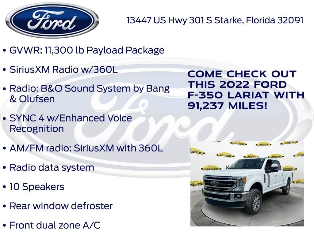 2022 Ford F-350SD Lariat