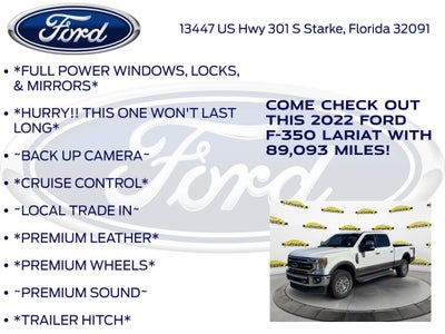 2022 Ford F-350SD Lariat