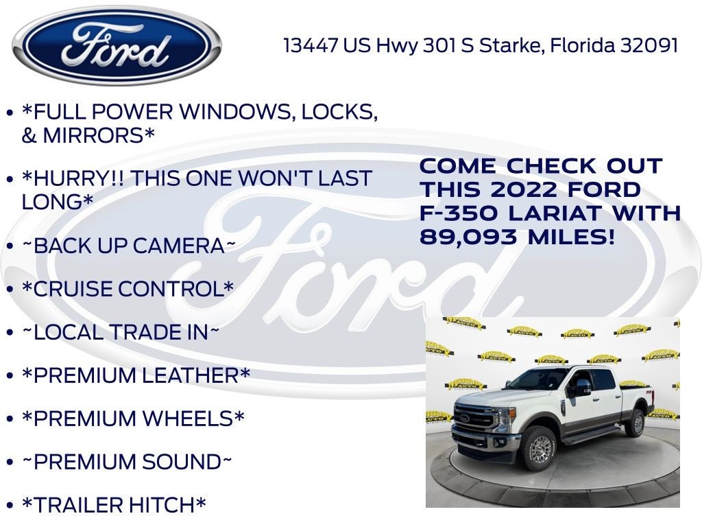2022 Ford F-350SD Lariat