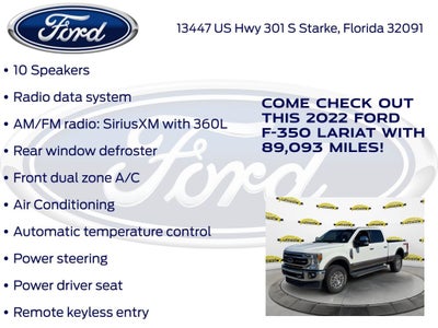 2022 Ford F-350SD Lariat