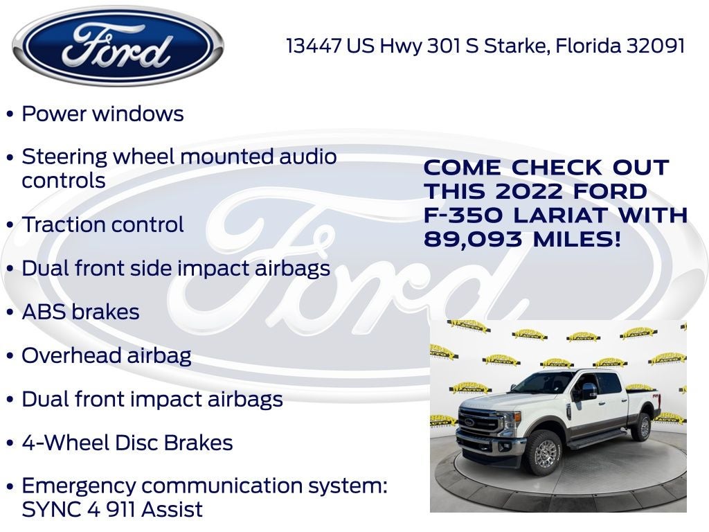 2022 Ford F-350SD Lariat