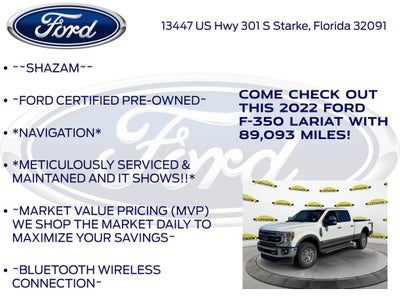 2022 Ford F-350SD Lariat