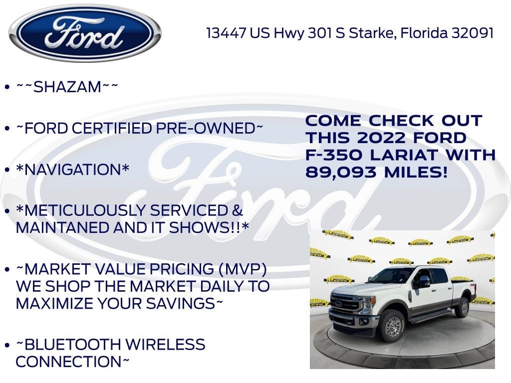 2022 Ford F-350SD Lariat