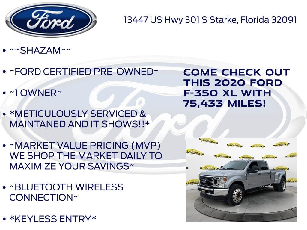 2020 Ford F-350SD XL DRW