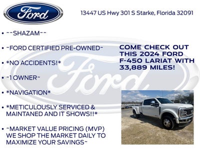 2024 Ford F-450SD Lariat DRW