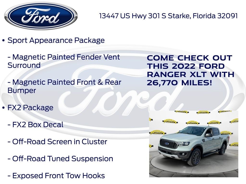 2022 Ford Ranger XLT