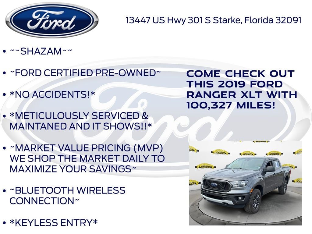 2019 Ford Ranger XLT