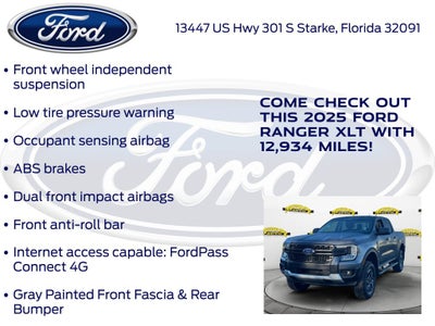 2025 Ford Ranger XLT