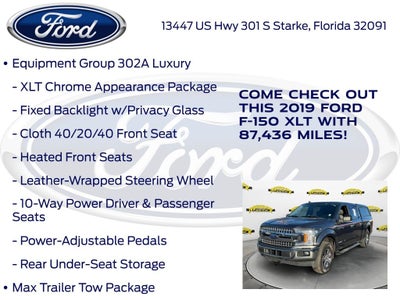 2019 Ford F-150 XLT 302a Max Trailer Tow