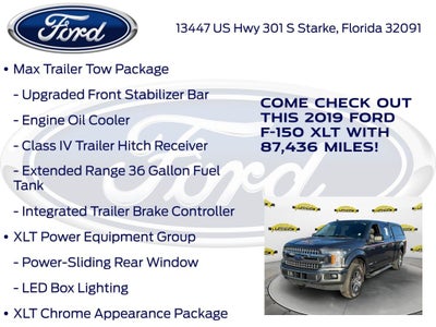 2019 Ford F-150 XLT 302a Max Trailer Tow
