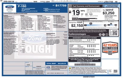 2020 Ford F-150 King Ranch 5.0L 360 Camera