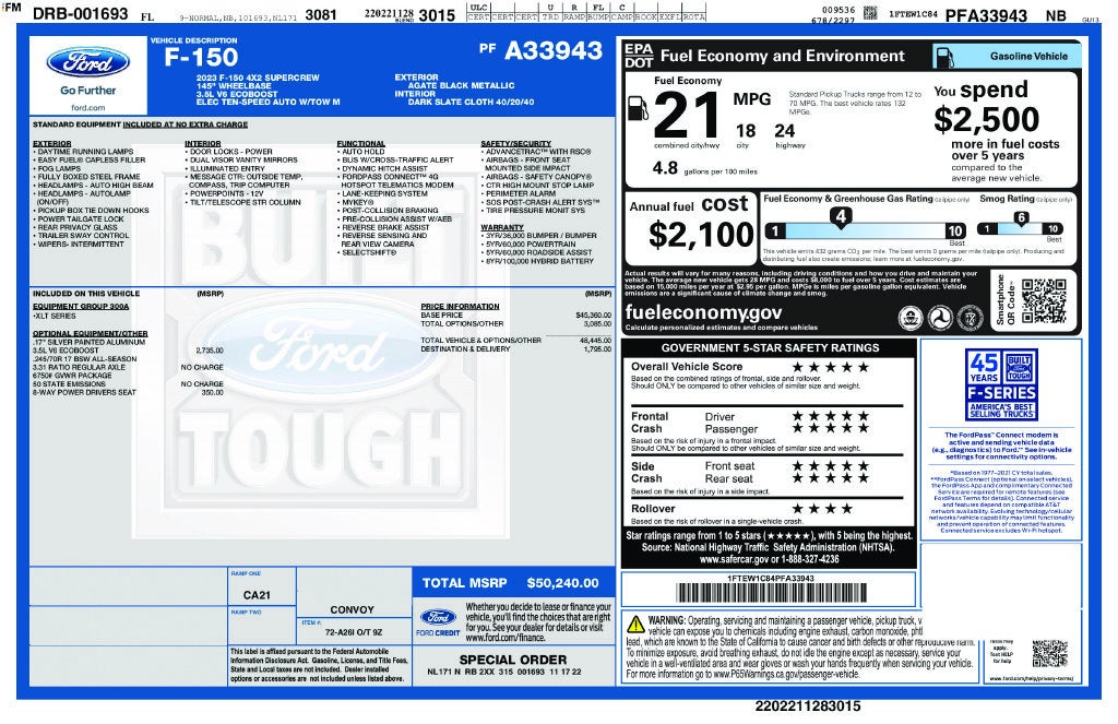 2023 Ford F-150 XLT