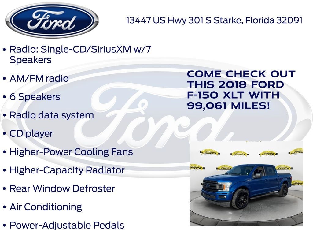2018 Ford F-150 XLT