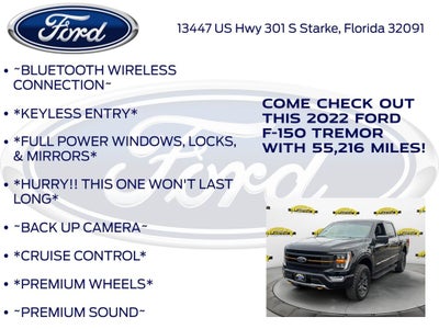 2022 Ford F-150 Tremor