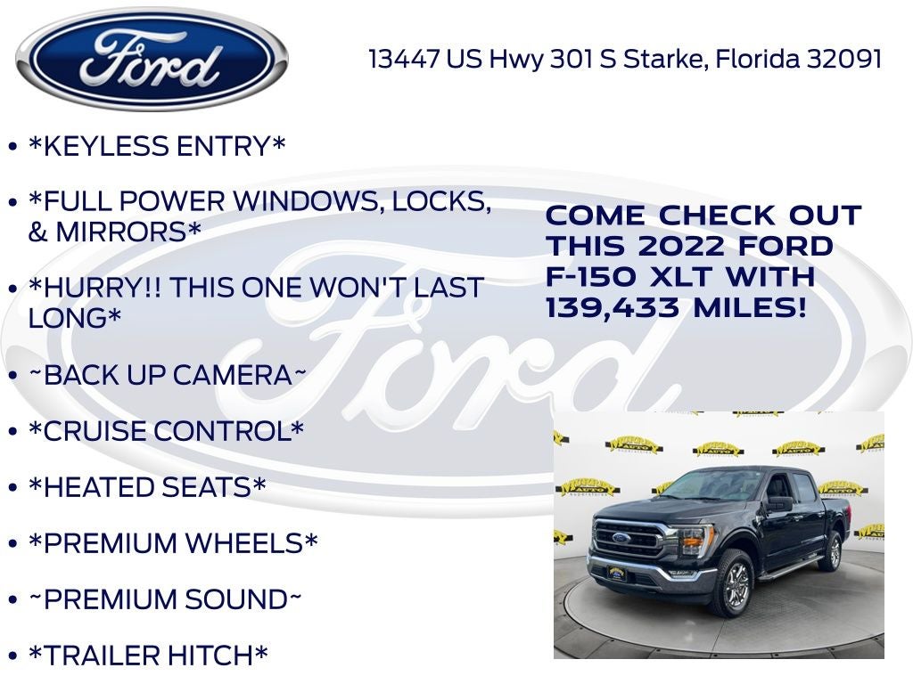 2022 Ford F-150 XLT
