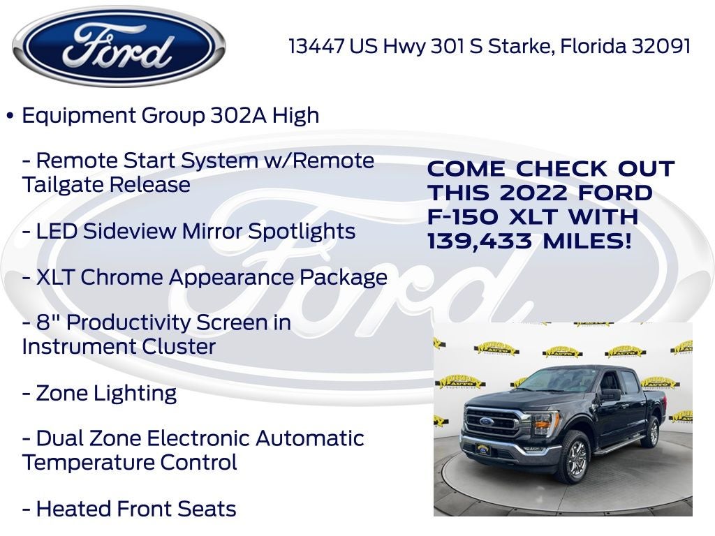 2022 Ford F-150 XLT