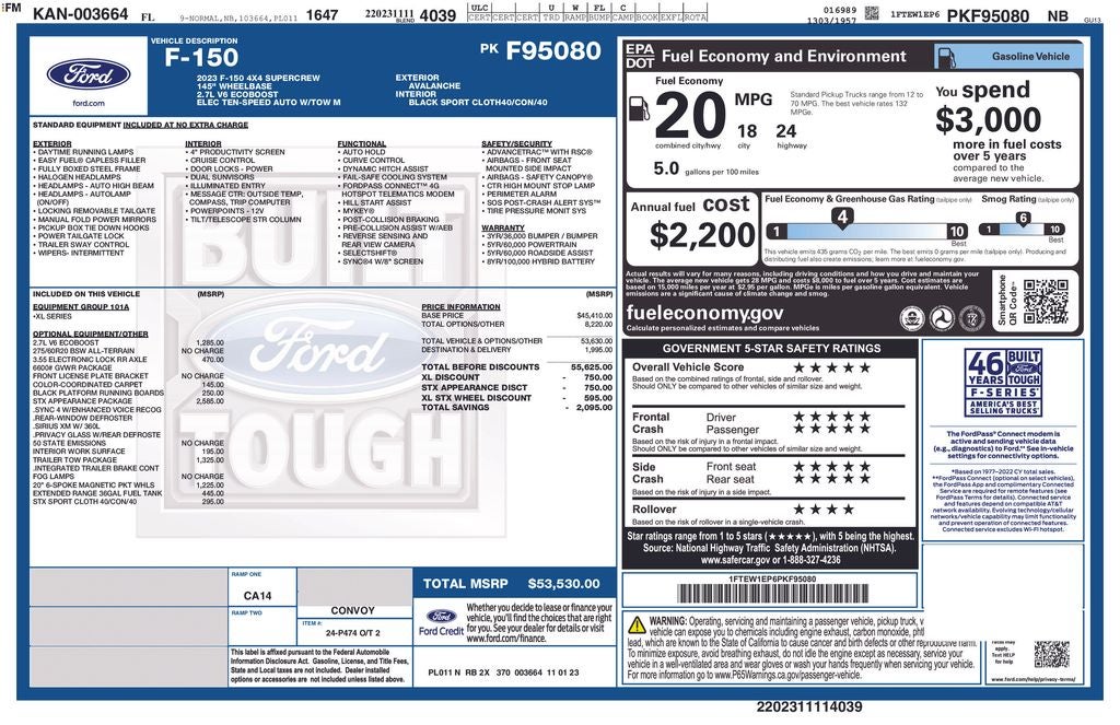 2023 Ford F-150 XL