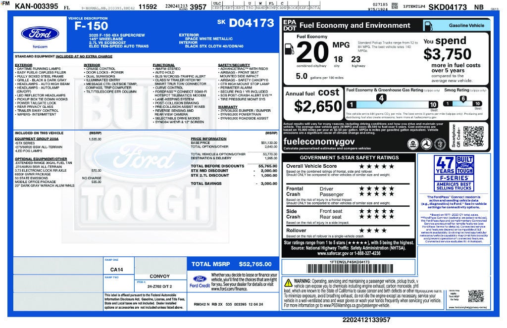 2025 Ford F-150 STX