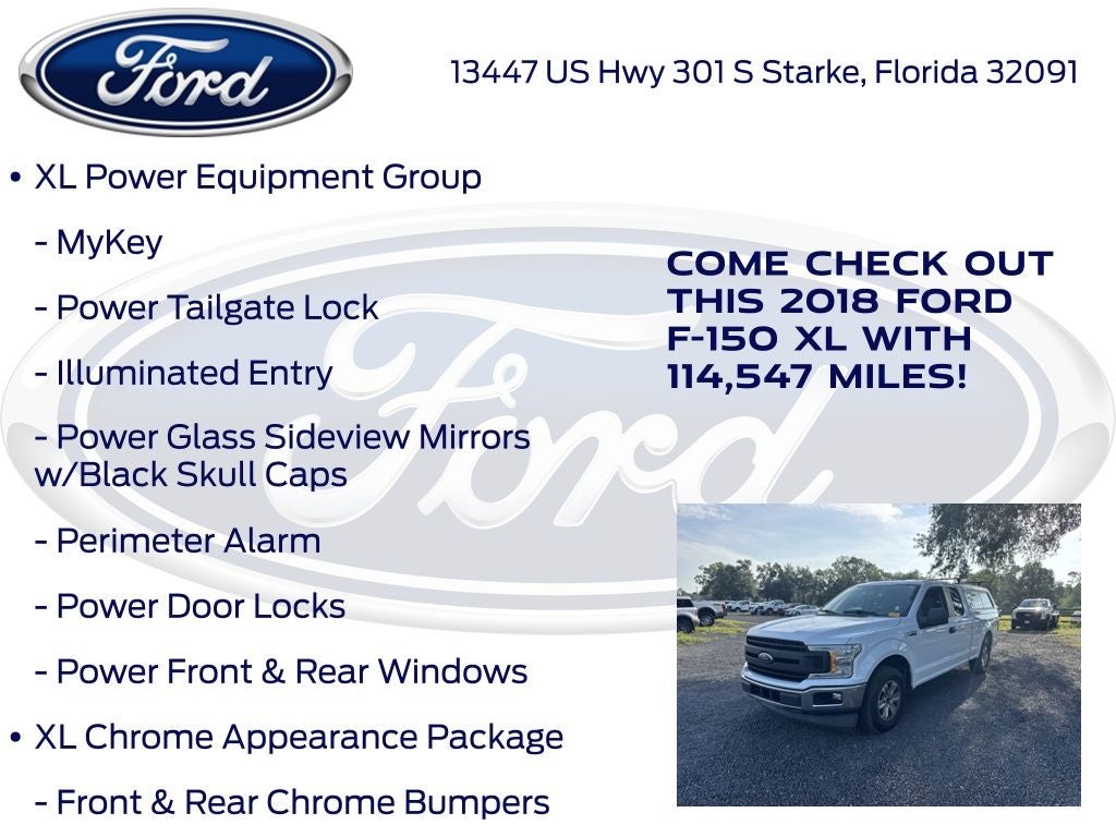2018 Ford F-150 XL