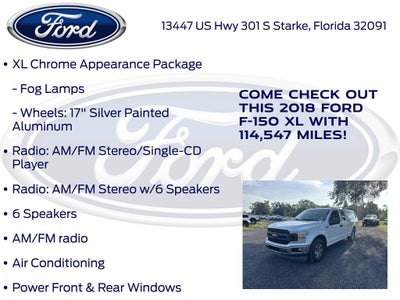 2018 Ford F-150 XL