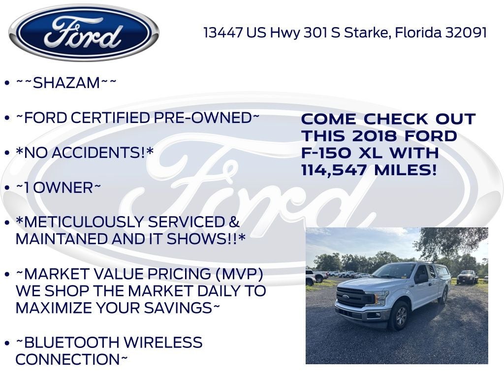 2018 Ford F-150 XL