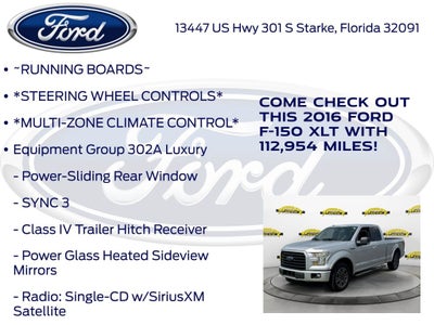 2016 Ford F-150 XLT