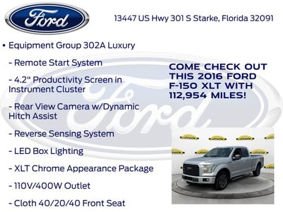 2016 Ford F-150 XLT
