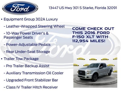 2016 Ford F-150 XLT