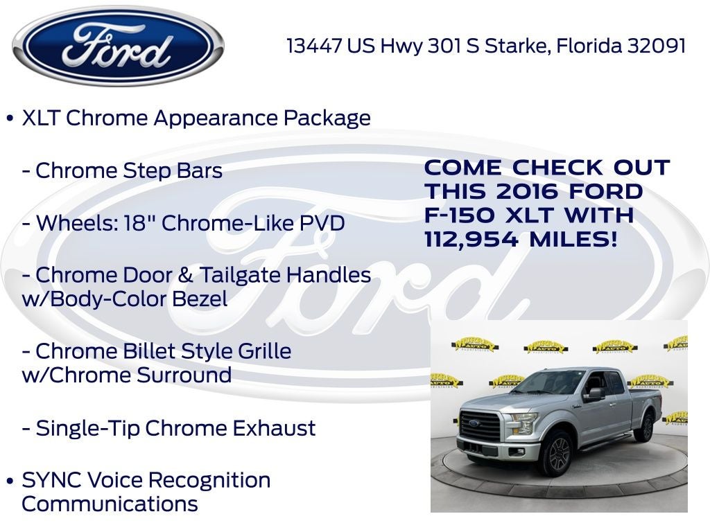 2016 Ford F-150 XLT