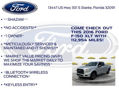 2016 Ford F-150 XLT