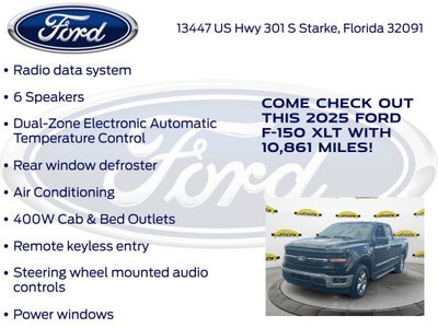 2025 Ford F-150 XLT