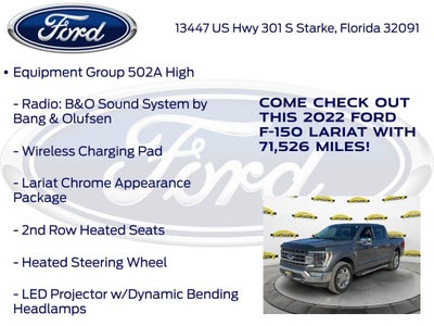 2022 Ford F-150 Lariat