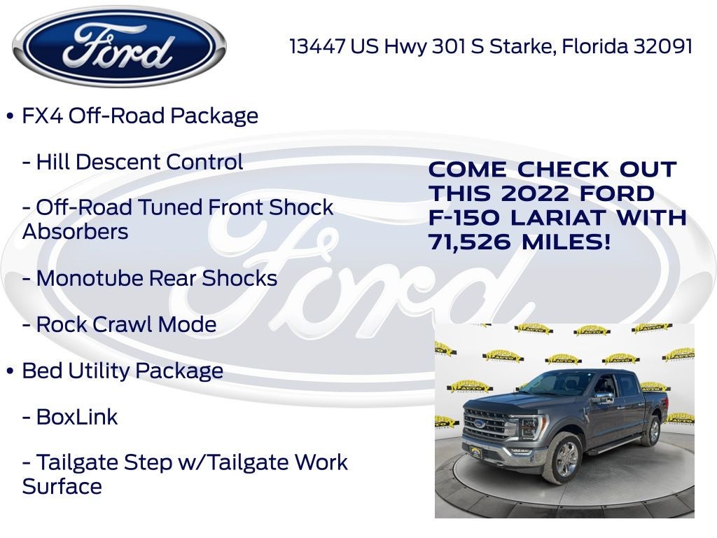 2022 Ford F-150 Lariat