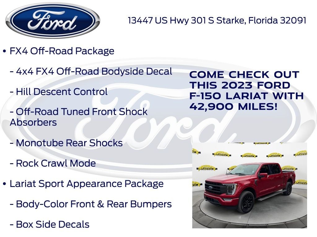 2023 Ford F-150 Lariat