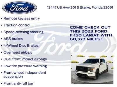 2023 Ford F-150 Lariat Sport FX4