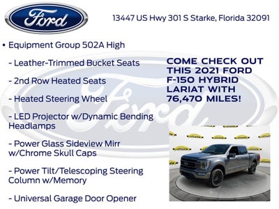 2021 Ford F-150 Lariat