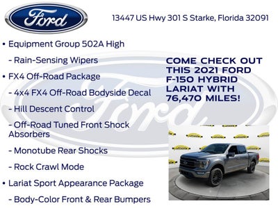 2021 Ford F-150 Lariat