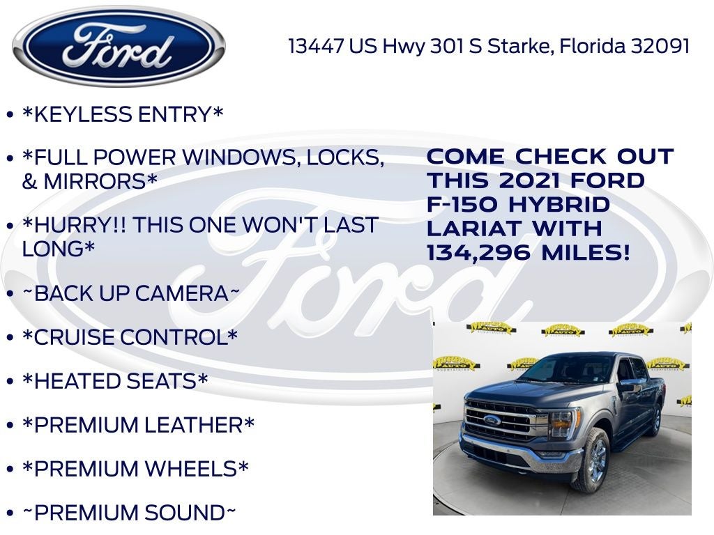 2021 Ford F-150 Lariat