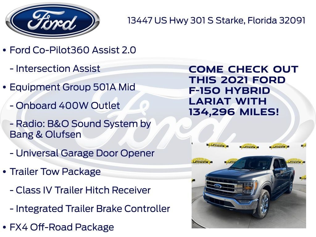 2021 Ford F-150 Lariat